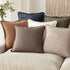 Cozy 2626 Inch,1PC,Natural Foindtower Decorative Linen Fringe Throw Pillow Covers Boho Farmhouse Cushion Cover