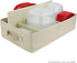 Food Storage Container Organizer Box, Kitchen Drawer Organizer for Rubbermaid, Adjustable Foldable Cloth Box