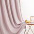 84 inches 2 Room,52" 84",Grommet Jubilantex Pom Pom Pink Blackout Curtains Long Panels Triple Weave Window Treatments