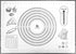 Silicone Pastry Mat - Baking Mat for Rolling Out Dough, 20''(W) x 28''(L), Black Fondant Mat