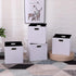 Cube Storage Bins 13×13 Polyester Foldable Box, Set of 4 Large Capacity Organization Baskets for Closet Shelf, Cabinet,