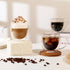 12oz(4-pack) CNGLASS Double Walled Glass Coffee Mugs,Insulated Glass Mugs with Handle,Clear Espresso Cups