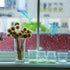 GORGECRAFT 4PCS 6.3” Sea Turtles Window Clings, Static Sea Animal Glass Decals for Bathroom Film