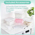 4 Pack Vtopmart Laundry Pods Container and Dryer Sheet Holder, Detergent Powder Container with Lids &Labels & Scoop