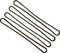 IMPRESA 4-Pack Replacement Gasket for FoodSaver Parts T910-00075, Compatible with V2200 to V3800 Models