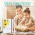 OUTSHINE 6x9 Sunflower Hardcover Recipe Binder: Blank Recipe Book for Your Own Recipes