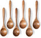 6 PCS Wooden Spoons for Honey, 6.7 inch Small Wooden Spoons -