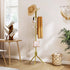 Hoctieon 4 Tier Tree Bookshelf, Free Standing Bookcase, Modern Book Storage Organizer for Home Office