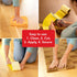 Rug Gripper Tape (4" x 25ft) for Area Rugs and Runners