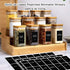 140PCS Black Minimalist Spice Labels for Jars, Waterproof Oil Resistant Stickers for Kitchen Pantry Containers