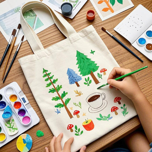 ORJ 13 15 inch * Sublimation Blank Canvas Bags Bulk,Tote Bags for Sublimation, Canvas Tote Bags DIY Custom Shopping Bag