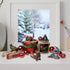 Yoga Sloth Figurines in Ugly Christmas Sweaters, 3" Polyresin Mini Statue for Home Decoration