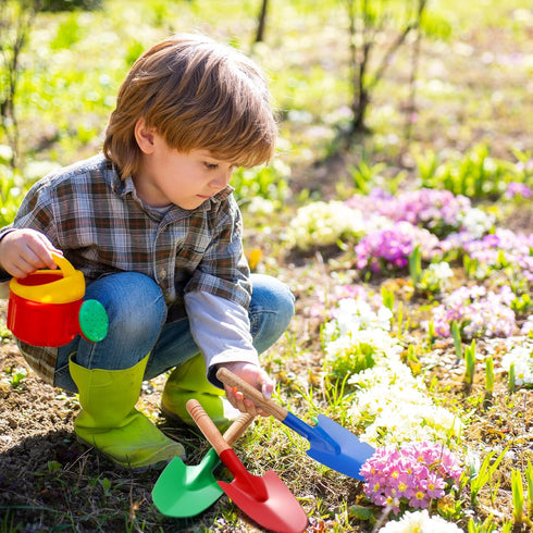 24 Summer 4 Gisafai Pcs Toy Shovels for Kids Gardening Tools Kids Shovel Mini Metal Garden Shovel Sand Shovels
