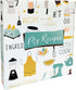 Better Kitchen Products Recipe Binder: Full Page 3 Ring Organizer Set with 50 Protectors