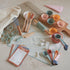 Set Set Wooden Baking for Kids - A Complete of Real Kitchen Utensils Gives Toddlers a Fun Cooking Experience - Durable