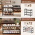 Aniston 17.6"-32" 3 Closet, (3 Expandable Shoe Rack, Adjustable Small Shoe Rack, Tier Metal Shoe Shelf