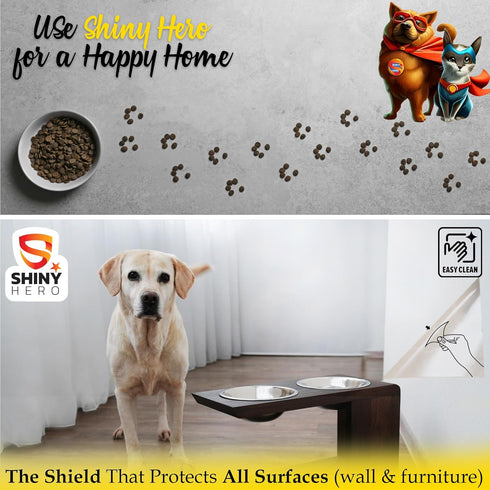Clear Wall Protector Contact Paper - Self Adhesive Removable Film Kitchen Cabinet Liner Transparent Sheet Plastic Foil