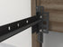 Bed Frame Footboard Extension Brackets Set - Attachment Kit for Twin, Full, Queen, or King Size Beds
