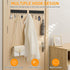 Magnetic Key Holder for Fridge with 10 Hooks, Strong Magnetic Utensil Holder for Wall, Kitchen Organizer