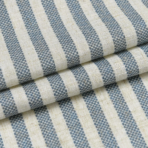 36 Inch 2 Vangao Stripe Farmhouse Kitchen Curtains Length Linen Cafe Curtains Tickingstripe Tier Drapes Pinstripe