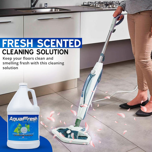 1 Aqua Science Demineralized Water Steam Mop Cleaning Solution - GALLON Premium Floor Cleaner Solution Compatible