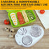 3 CraftyCrocodile Egg Slicer for Hard Boiled Eggs - Slice Modes Egg Cutter, Heavy Duty, Stainless Steel Dicer - Kitchen
