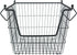 DII Metal Wire Mesh Stackable Utility Storage Bin, Large Rectangle, 13x10x11", Black