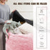 Bean Bag Cover (No Filler), Soft Faux Fur Stuffed Animal Bean Bag Storage Only Cover, Fluffy Plush Bean Bag Chair Cover