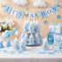 Nuenen 36 Pcs Baby Bottle Party Favors Plastic Mini Milk Bear Bottles for Baby Shower Decorations and Centerpieces