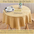 36x36 Inch 22" Square Tablecloth Small Table Cloths Up to Tables Leaves Pattern Scalloped Edge Waterproof Jacquard