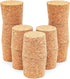 Juvale 12-Pack Bottle Cork Stoppers, Size 22 (1.7 In Top x 1.46 In Base x 1.49 In Height) Brown