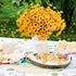 Uieke 6 Bundles Sunflowers Artificial Flowers - UV Resistant No Fade Fall Flowers, 24 Stems Greenery for Home Wedding