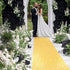 Wedding Aisle Runner 2FTx15FT Gold Sequin Carpet for Indoor Outdoor Engagement Ceremony Decoration, Sparkly Runner Rug