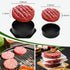 4 1 6.69" Set POLIGO Smash Burger Press Kit - in Hamburger Patty Storage Containers, Cast Iron Smash Bacon Press - Non