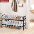 2 Closet, Closet, Housen Solutions Tier Expandable Shoe Rack for Adjustable Shoe Shelf Storage Organizer for Small