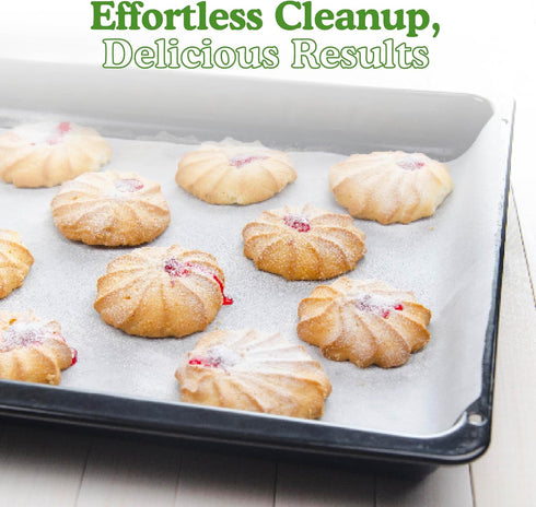 Regency Wraps 12 x 16 inches Parchment Paper Sheets, 6 pcs, White, Non-Stick Cooking and Baking