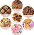 100 Pcs Resealable Bags, 3.5" x 5.5" Sealable Kraft Paper Bags with Matte Window for Food and Product Storage