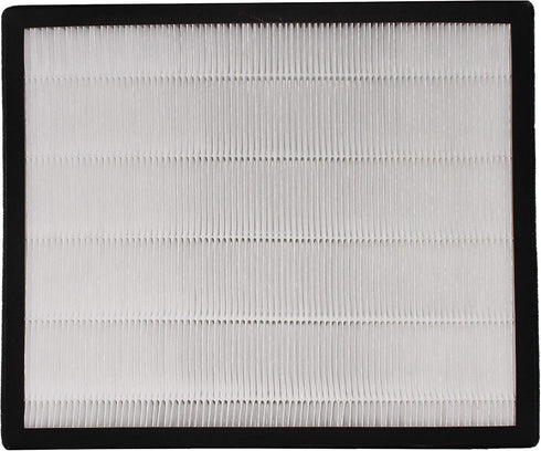 LifeSupplyUSA 2-in-1 True HEPA Air Cleaner Replacement Filter + Activated Carbon Charcoal Compatible with Heaven Fresh HF 380 XJ-3800 Air Purifiers