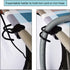 YYST Steam Iron Cord Holder, Cord Minder with Universal Clip (Black)