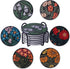 Staruby Coasters Absorbent Ceramic Coaster Drink Coasters with Cork Back Beautiful Artistic Flowers