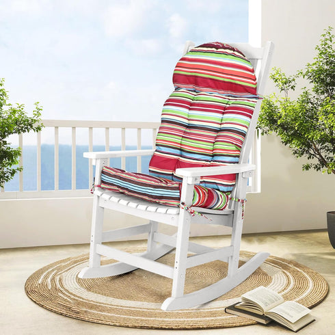 Mguio 44''L 19''W 4''H Adirondack Chair Cushion, Rocking Chair Cushions High Back, Thickened Patio Chair pad for Indoor