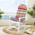 Mguio 44''L 19''W 4''H Adirondack Chair Cushion, Rocking Chair Cushions High Back, Thickened Patio Chair pad for Indoor