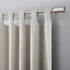 Sun Zero Easton Energy Saving Blackout Tab Top Curtain Panel, 40" x 84", Pearl