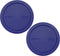 Pyrex 322-PC Blue Round Plastic Mixing Bowl Lid - Made in the USA (Not for Pyrex 7201)