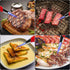 TBTEEK Butane Torch T901, Kitchen Torch with Safety Lock & Adjustable Flame for Cooking, BBQ, Baking, and DIY
