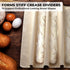 Orblue Bakers Couche and Proofing Cloth, 100% Cotton Fabric for Bread Dough Baking, Shaping Tool for Baguettes, Loaves, Ciabatta, Bread Couche 29.5 x 17.7 Inches by Orblue
