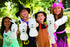 Fun Express Set of 12 Ghost Shape Cups with Straw for Halloween, 8 oz, BPA Free Plastic, Kids Party Supplies, White