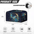 Hippie Flower Slow Cooker Cover, Oval Crock Pot Dust Cover with Handle, Easy to Clean for Home Kitchen
