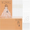 Sinload 30 Sets Guess the Dress Bridal Shower Games for Guests Include 30