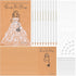 Sinload 30 Sets Guess the Dress Bridal Shower Games for Guests Include 30
